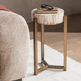 Alliza Natural Medium Accent Table - Ornate Home