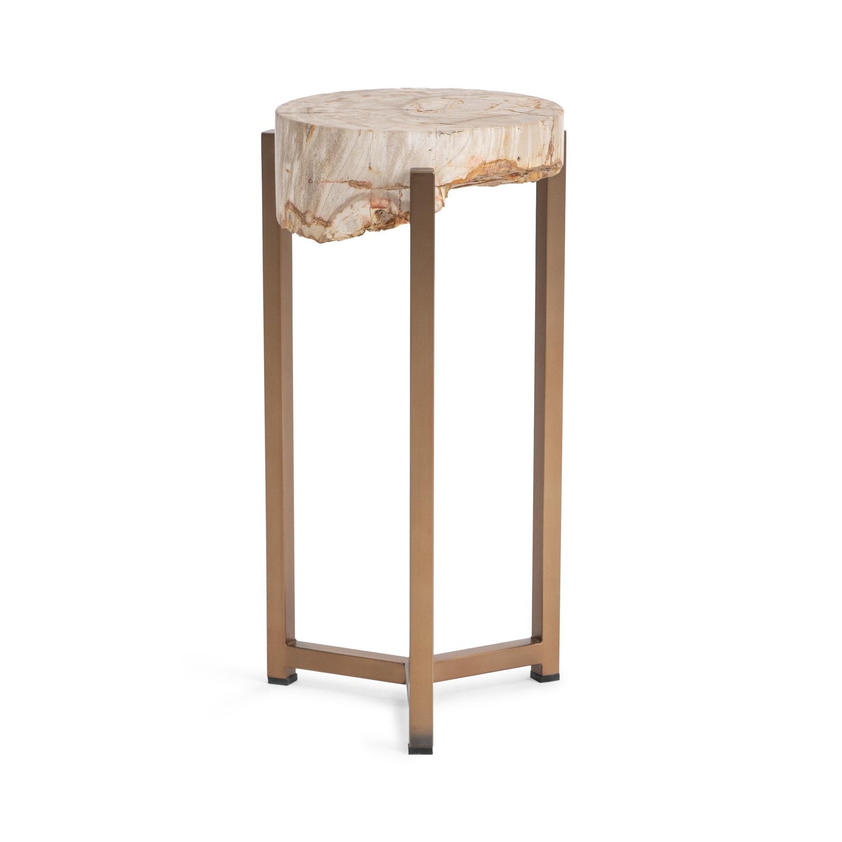 Alliza Natural Small Accent Table - Ornate Home