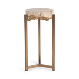 Alliza Natural Small Accent Table - Ornate Home
