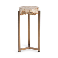 Alliza Natural Small Accent Table - Ornate Home