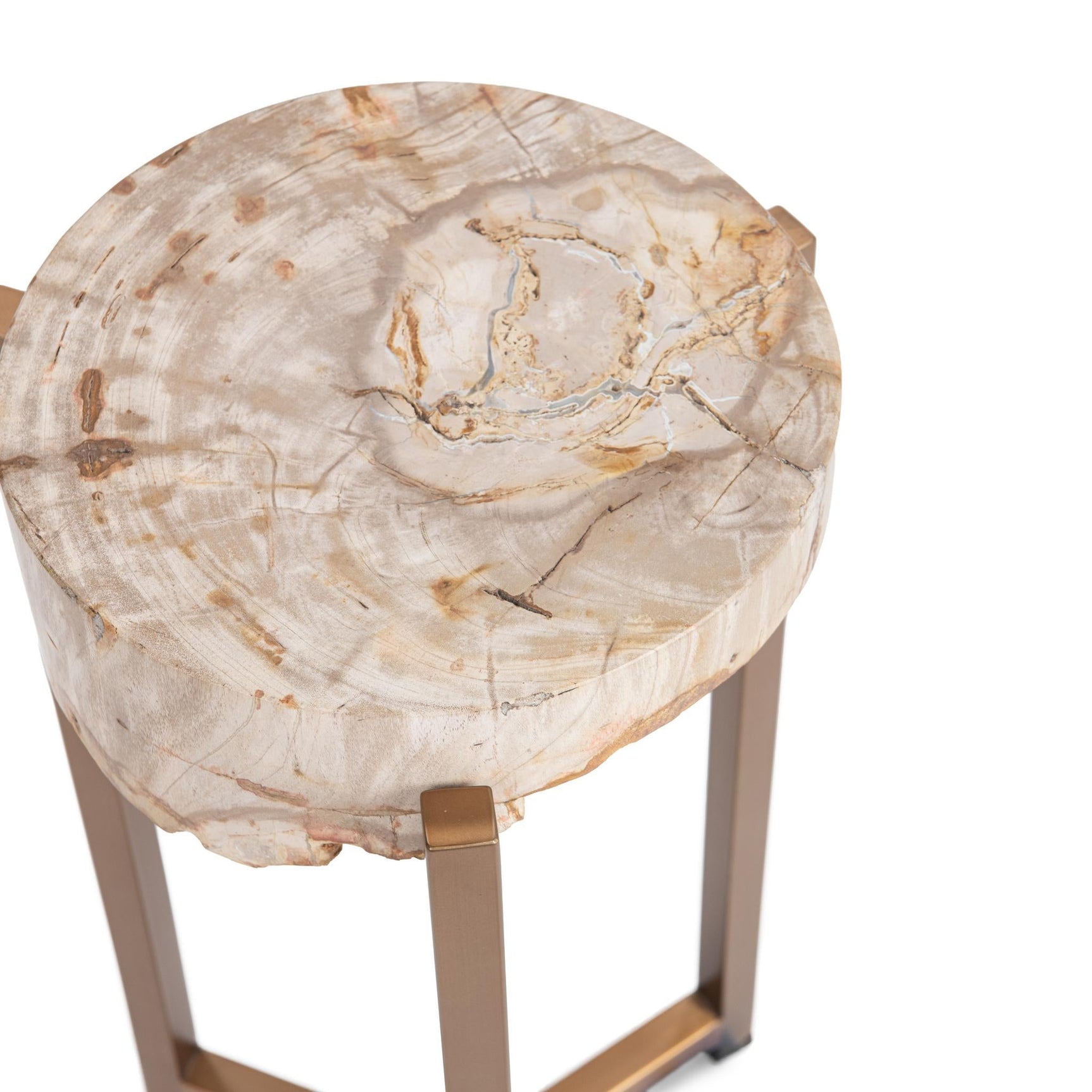 Alliza Natural Small Accent Table - Ornate Home