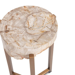 Alliza Natural Small Accent Table - Ornate Home
