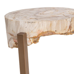 Alliza Natural Small Accent Table - Ornate Home