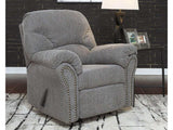Allmaxx Pewter Rocker Recliner (Online Special Price) - Ornate Home