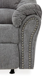 Allmaxx Pewter Rocker Recliner (Online Special Price) - Ornate Home