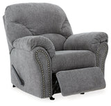 Allmaxx Pewter Rocker Recliner (Online Special Price) - Ornate Home