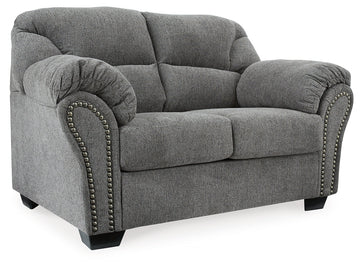 Allmaxx Pewter Sofa, Loveseat and Recliner - Ornate Home