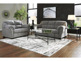 Allmaxx Pewter Sofa and Loveseat (Online Special Price) - Ornate Home