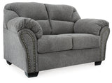 Allmaxx Pewter Sofa and Loveseat - Ornate Home