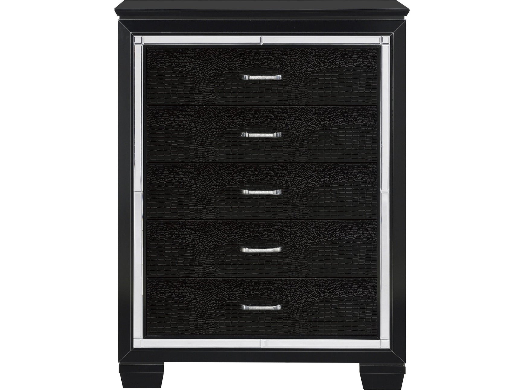 Allura Black Chest - Ornate Home