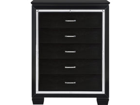 Allura Black Chest - Ornate Home