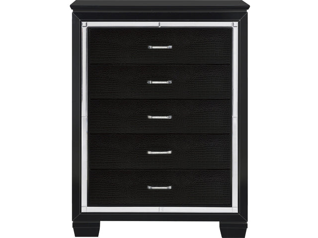 Allura Black Chest - Ornate Home