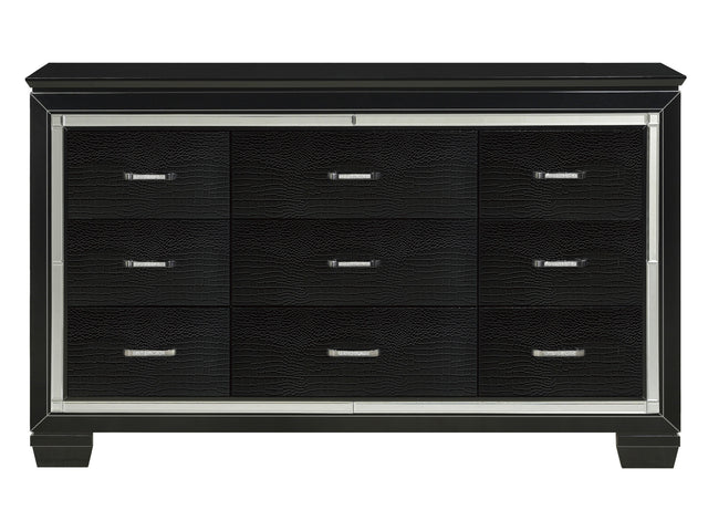 Allura Black Dresser - Ornate Home