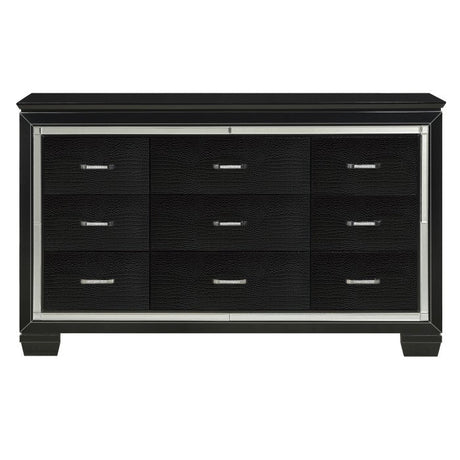 Allura Black Dresser - Ornate Home