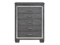 Allura Gray Chest - Ornate Home
