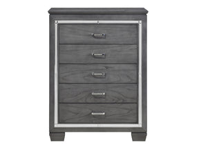 Allura Gray Chest - Ornate Home