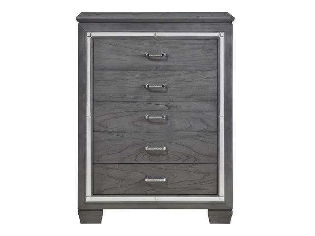 Allura Gray Chest - Ornate Home