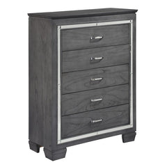 Allura Gray Chest - Ornate Home