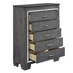 Allura Gray Chest - Ornate Home