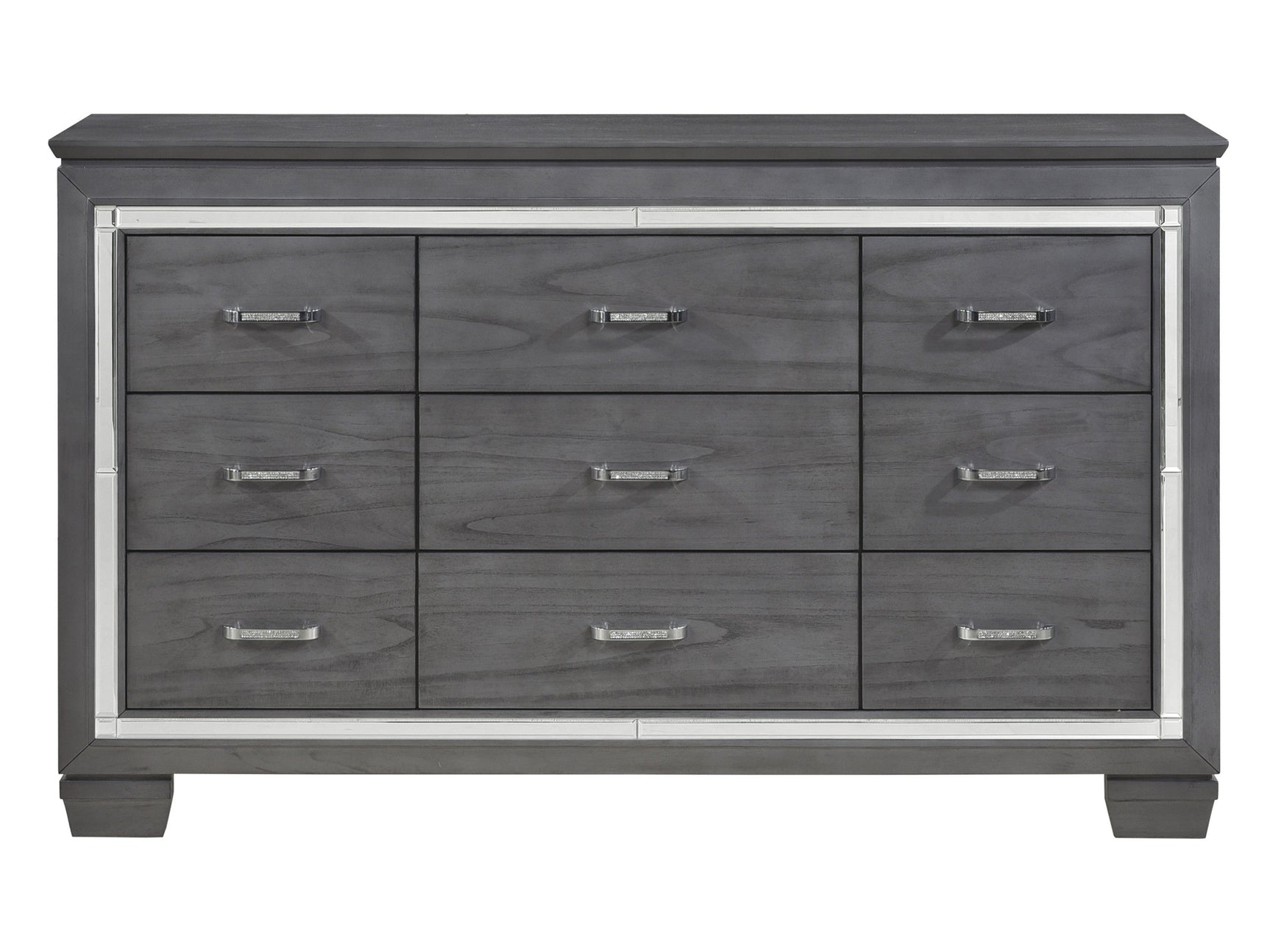 Allura Gray Dresser - Ornate Home