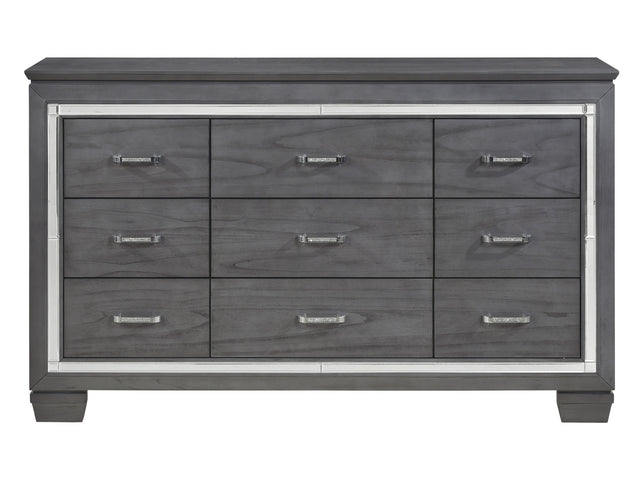 Allura Gray Dresser - Ornate Home
