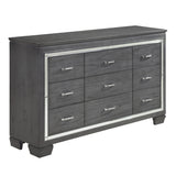 Allura Gray Dresser - Ornate Home