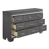 Allura Gray Dresser - Ornate Home