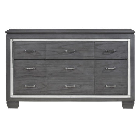 Allura Gray Dresser - Ornate Home