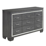 Allura Gray Dresser - Ornate Home