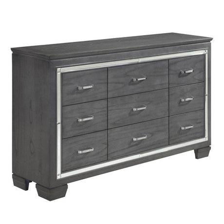 Allura Gray Dresser - Ornate Home