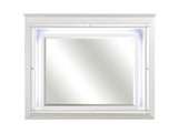 Allura White Mirror - Ornate Home