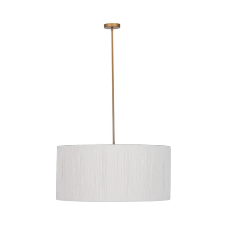 Allyn Pendant White/Gold Pendant Lamp - Ornate Home