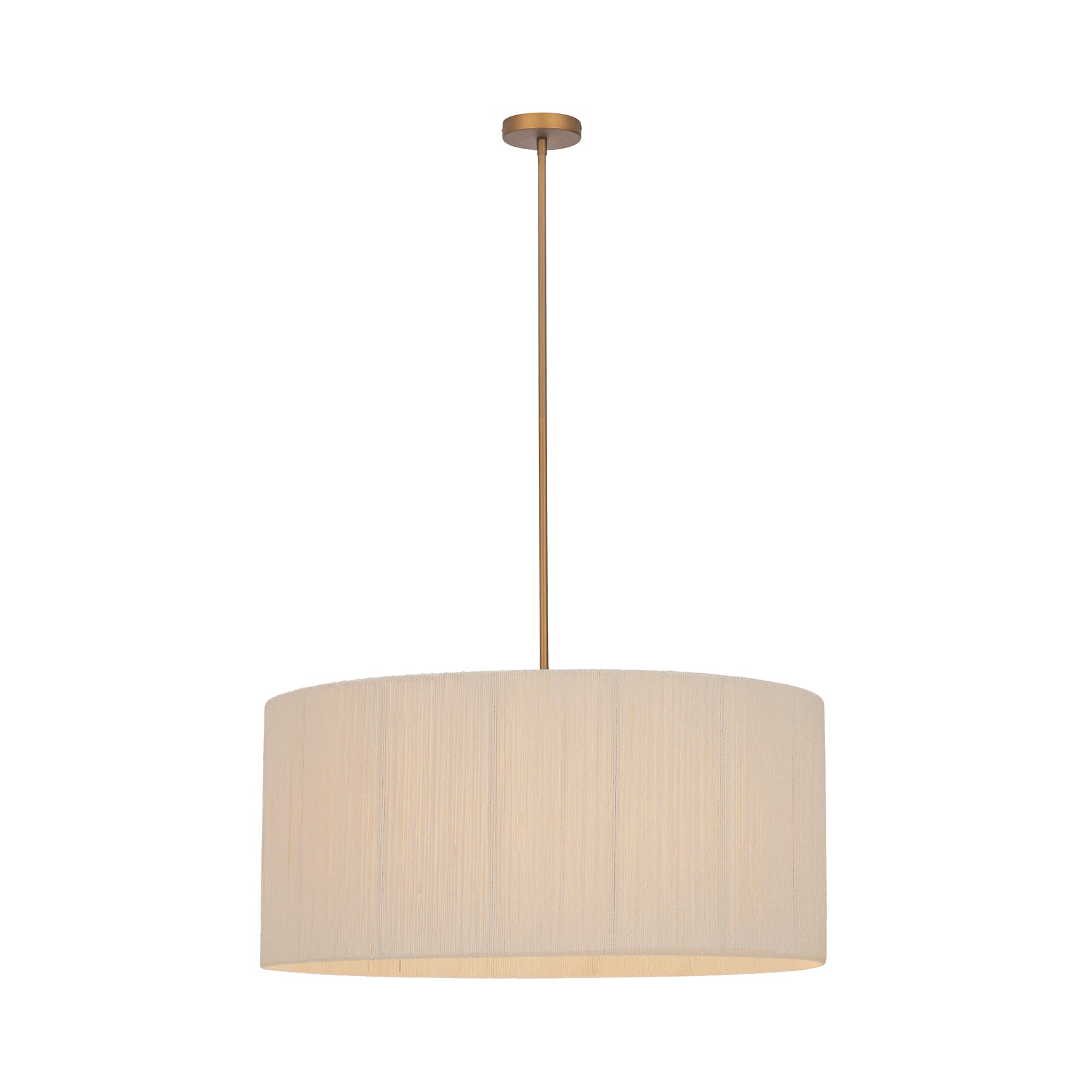 Allyn Pendant White/Gold Pendant Lamp - Ornate Home