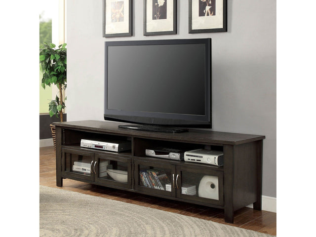 Alma Gray 72" TV Stand - Ornate Home