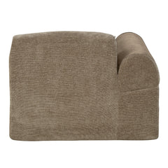 Almano Brown Modular - Left Facing Arm Chair - Ornate Home