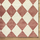 Almeda Diamond Washable Area Rug - Ornate Home