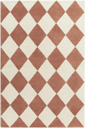 Almeda Diamond Washable Wool Rug - Ornate Home