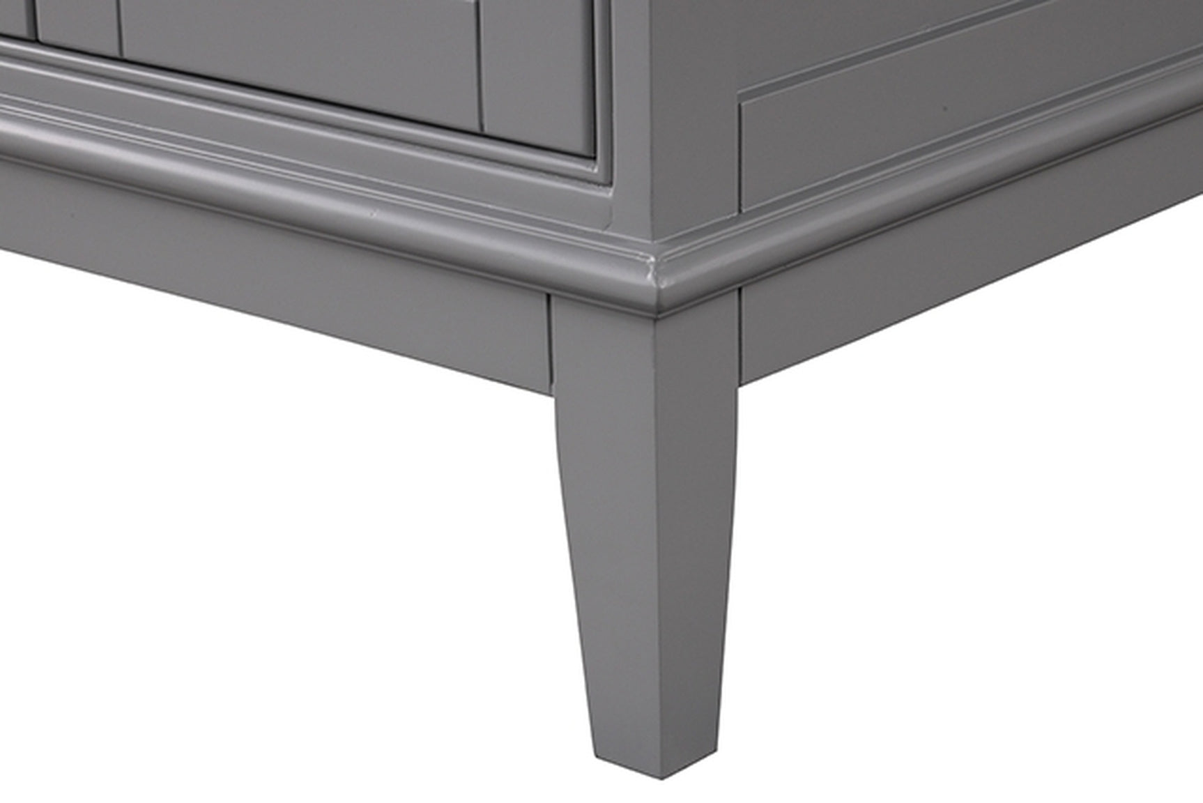 Almeria White/Gray Vanity Set - Ornate Home