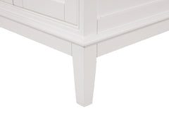 Almeria White Vanity Set - Ornate Home