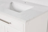 Almeria White Vanity Set - Ornate Home