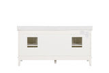Almeria White Vanity Set - Ornate Home