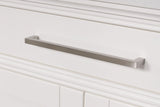Almeria White Vanity Set w/ Mirror - Ornate Home