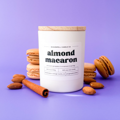 Almond Macaron 5.3oz Soy Candle - Ornate Home