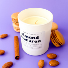 Almond Macaron 5.3oz Soy Candle - Ornate Home