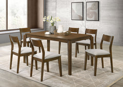 Almonte Dark Brown Dining Room Table - Ornate Home