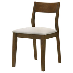 Almonte Dark Brown Side Chair (Set of 2) - Ornate Home