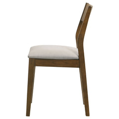 Almonte Dark Brown Side Chair (Set of 2) - Ornate Home