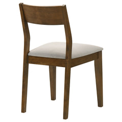 Almonte Dark Brown Side Chair (Set of 2) - Ornate Home
