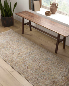 Alois Rust Rich Textured Traditional Rug - Ornate Home