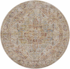Alois Rust Rich Textured Traditional Rug - Ornate Home